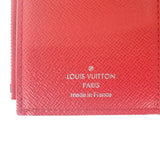 ルイヴィトン LOUIS VUITTON Supreme チェーンコンパクトウォレット M67755 エピ 二つ折り財布 レッド メンズ【中古】【ABランク】