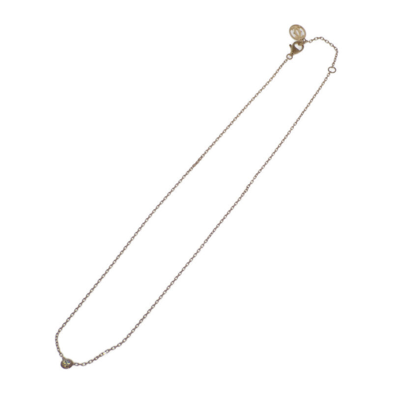 カルティエ CARTIER ダムールネックレスSM ディアマン レジェ B7215800 ネックレス K18イエローゴールド ダイヤモンド レディース【中古】【Aランク】