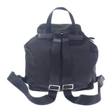 プラダ PRADA バックパック 1BZ811_V44_F0002 リュック・デイパック ナイロン ブラック シルバー金具 レディース【中古】【Aランク】