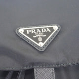 プラダ PRADA バックパック 1BZ811_V44_F0002 リュック・デイパック ナイロン ブラック シルバー金具 レディース【中古】【Aランク】