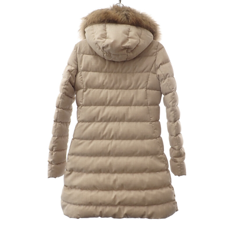 タトラス TATRAS LAVIANA ダウンコート LTAT22A4571-D ダウンジャケット ウール グースダウン ベージュ 3 レディース【中古】【Aランク】