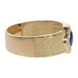 AKコレクション 池田啓子 金澤郁乃 19号 リング K18イエローゴールド ラピスラズリ ダイヤモンド メンズ レディース【中古】【Aランク】