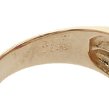 デザインジュエリー 13号 リング K18イエローゴールド ルビー ダイヤモンド レディース【中古】【Aランク】