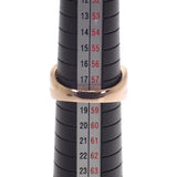デザインジュエリー 18号 リング K18ピンクゴールド ダイヤモンド レディース【中古】【Aランク】