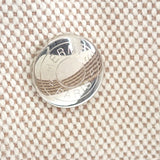 エルメス HERMES ニューフールトゥPM トートバッグ キャンバス ベージュ ブラウン シルバー金具 レディース メンズ【中古】【Aランク】