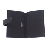 エルメス HERMES ベアン W刻印 カードケース ヴォーエプソン ソーブラック ブラック金具 レディース メンズ【中古】【Aランク】