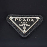 プラダ PRADA Re-Nylon 1NS369 ポーチ ナイロン ブラック シルバー金具 レディース【中古】【Aランク】