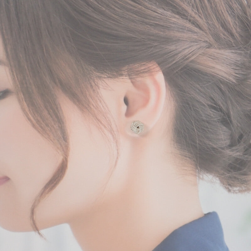 ティファニー TIFFANY&Co. サマセット ツイストノット ピアス シルバー925 レディース【中古】【Aランク】