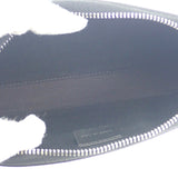 セリーヌ CELINE トリオンフ ホリゾンタル ポーチ 10L272EV5.36SB ショルダーバッグ キャンバス レザー ブラック レディース【中古】【ABランク】