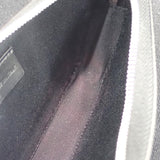 セリーヌ CELINE トリオンフ ホリゾンタル ポーチ 10L272EV5.36SB ショルダーバッグ キャンバス レザー ブラック レディース【中古】【ABランク】