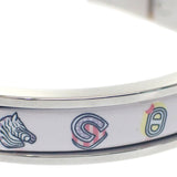 エルメス HERMES ミニ・クリック・シェーヌダンクル H204411FPJ2PM バングル メタル エナメル ピンク レディース【中古】【SAランク】