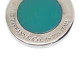 ティファニー TIFFANY&Co. サークルペンダント 67467701 ネックレス K18ホワイトゴールド ターコイズ レディース【中古】【Aランク】