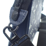 ルイヴィトン LOUIS VUITTON ガストン・ウェアラブルウォレット M83384 モノグラム その他バッグ レザー モノグラム・シャドウ ネイビー ブラック金具 メンズ【中古】【Aランク】