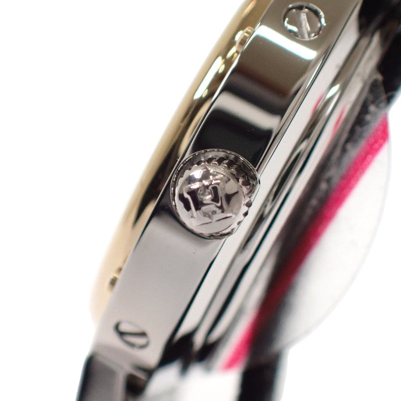 エルメス HERMES クリッパー CL4.220 腕時計 ステンレススチール GP クオーツ アイボリー文字盤 レディース【中古】【Aランク】