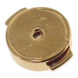 エルメス HERMES ミニポップH ピアス メタル ブルー ゴールド金具 レディース【中古】【ABランク】