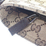 グッチ GUCCI GGキャンバスショルダー ウェビングライン 189749KQWGR9791 ショルダーバッグ GGキャンバス ベージュ ブラウン レディース メンズ【中古】【ABランク】