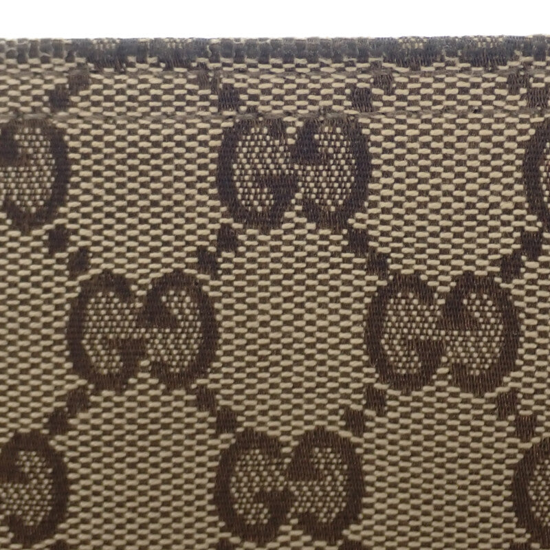 グッチ GUCCI GGキャンバスショルダー ウェビングライン 189749KQWGR9791 ショルダーバッグ GGキャンバス ベージュ ブラウン レディース メンズ【中古】【ABランク】