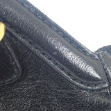 グッチ GUCCI リベルスモールタイガーヘッド 524620 ショルダーバッグ カーフ ブラック ゴールド金具 レディース【中古】【Bランク】