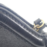 グッチ GUCCI リベルスモールタイガーヘッド 524620 ショルダーバッグ カーフ ブラック ゴールド金具 レディース【中古】【Bランク】