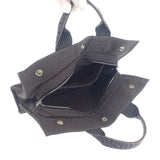 エルメス HERMES エールラインPM 101056M トートバッグ キャンバス グレー レディース メンズ【中古】【ABランク】