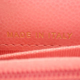 シャネル CHANEL クラシックフラップ AP4096 カードケース キャビアスキン ピンク ゴールド金具 レディース【中古】【Aランク】