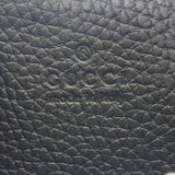 グッチ GUCCI ロゴ ジップ 835073AAE1W1000 カードケース カーフスキン ブラック シルバー金具 メンズ【中古】【Aランク】