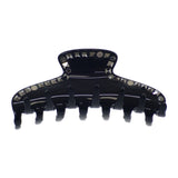 シャネル CHANEL CCスタッズ クリップ ヘアバンス ヘアアクセサリー プラスチック ブラック レディース【中古】【ABランク】