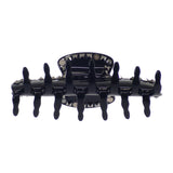 シャネル CHANEL CCスタッズ クリップ ヘアバンス ヘアアクセサリー プラスチック ブラック レディース【中古】【ABランク】