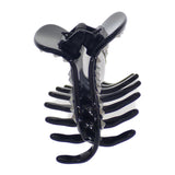 シャネル CHANEL CCスタッズ クリップ ヘアバンス ヘアアクセサリー プラスチック ブラック レディース【中古】【ABランク】