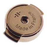 エルメス HERMES カージュドアッシュ Hキューブ ピアス メタル ホワイト ピンクゴールド レディース【中古】【Aランク】