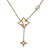 ルイヴィトン LOUIS VUITTON LV フラワーグラム M01234 ネックレス GP ゴールド レディース【中古】【Aランク】