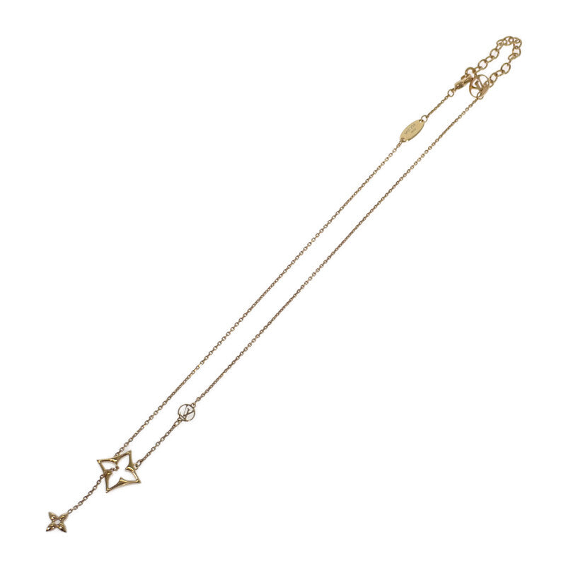 ルイヴィトン LOUIS VUITTON LV フラワーグラム M01234 ネックレス GP ゴールド レディース【中古】【Aランク】
