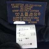 ルイヴィトン LOUIS VUITTON モノグラム エッセンシャル M76585 キャップ コットン レザー ブラック メンズ【中古】【Aランク】