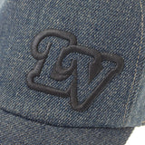 ルイヴィトン LOUIS VUITTON キャスケット・LV デニム M7009L キャップ コットン インディゴ ブルー メンズ【中古】【Aランク】