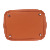 エルメス HERMES ピコタンロックPM ハンドバッグ トリヨンクレマンス オレンジミニアン シルバー金具 レディース【中古】【Aランク】