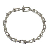 ティファニー TIFFANY&Co. ハードウェア スモールリンク 60153083 ブレスレット シルバー925 ラージ メンズ【中古】【Aランク】