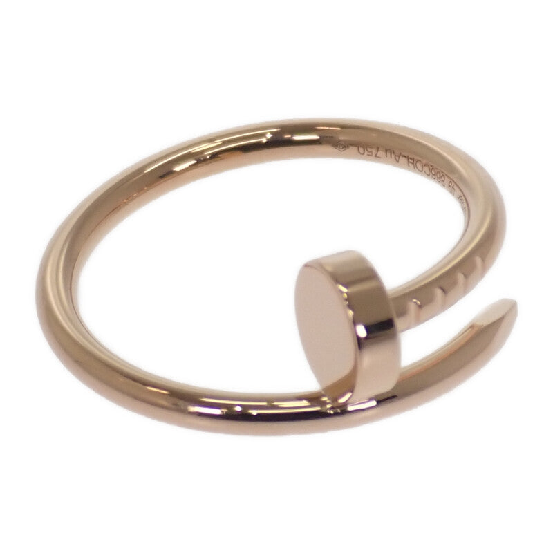 カルティエ CARTIER ジュストアンクルスモール 9号 B4225849 リング K18ピンクゴールド レディース【中古】【Aランク】