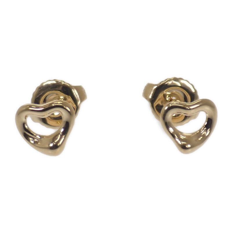 ティファニー TIFFANY&Co. オープンハート 60957347 ピアス K18イエローゴールド レディース【中古】【Aランク】