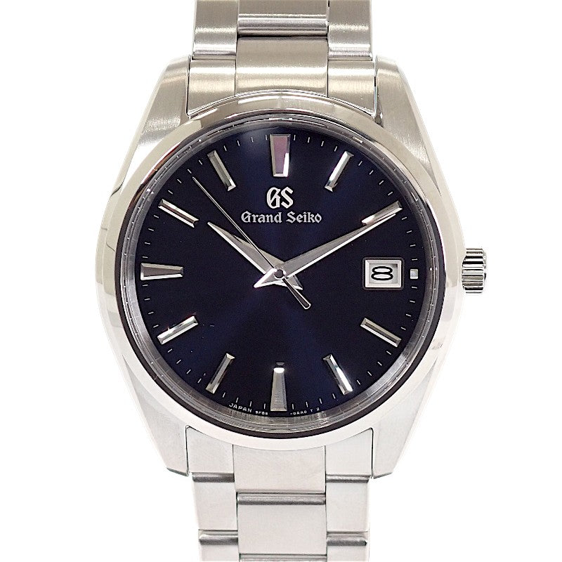 グランドセイコー Grand Seiko ヘリテージコレクション SBGP013 腕時計 ステンレススチール ネイビー クオーツ ネイビー文字盤 メンズ【中古】【Aランク】