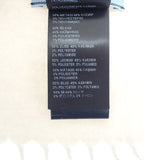 プラダ PRADA ジャガードイブニングスカーフ 1FS091_DGI_F0X0A ストール シルク カシミヤ ホワイト ゴールド レディース【中古】【Aランク】