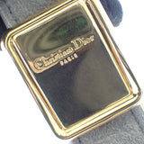 ディオール Dior Bobby ミディアム ショルダーバッグ スウェード ムートン グレー ゴールド金具 レディース【中古】【ABランク】