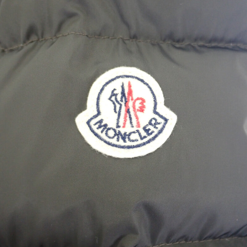 モンクレール MONCLER OROPHIN ロング 3 C20934985305_54155 ダウンジャケット ナイロン ラムスキン カーキ レディース【中古】【ABランク】