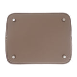 エルメス HERMES ピコタンロックMM ハンドバッグ トリヨンクレマンス エトゥープ シルバー金具 レディース【中古】【SAランク】