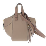 ロエベ LOEWE ハンモックバッグ スモール A538S35X51 2WAYバッグ ハンドバッグ ショルダーバッグ ソフトグレインカーフ サンド ゴールド金具 レディース【中古】【Aランク】