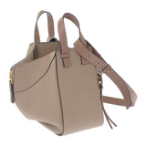 ロエベ LOEWE ハンモックバッグ スモール A538S35X51 2WAYバッグ ハンドバッグ ショルダーバッグ ソフトグレインカーフ サンド ゴールド金具 レディース【中古】【Aランク】