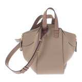 ロエベ LOEWE ハンモックバッグ スモール A538S35X51 2WAYバッグ ハンドバッグ ショルダーバッグ ソフトグレインカーフ サンド ゴールド金具 レディース【中古】【Aランク】