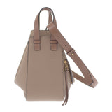 ロエベ LOEWE ハンモックバッグ スモール A538S35X51 2WAYバッグ ハンドバッグ ショルダーバッグ ソフトグレインカーフ サンド ゴールド金具 レディース【中古】【Aランク】