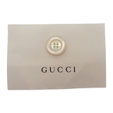 グッチ GUCCI ボーダー GGジャガード XL 523048_X9107 カーディガン コットン ネイビー メンズ【中古】【Aランク】