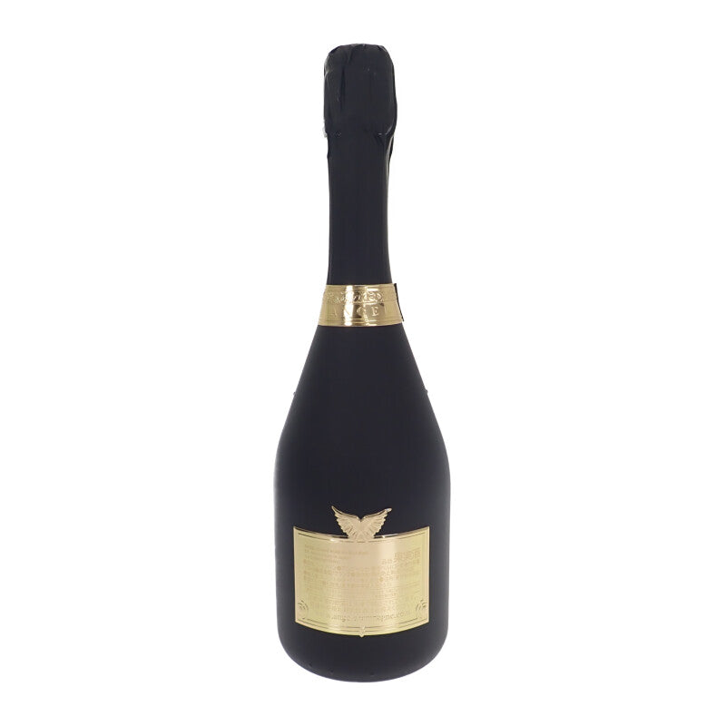 ANGEL CHAMPAGNE NV Brut Black 拉鍊款 酒精濃度12.5% 750ml 日本上市5週年紀念款 香檳 黑色【中古】【S級】