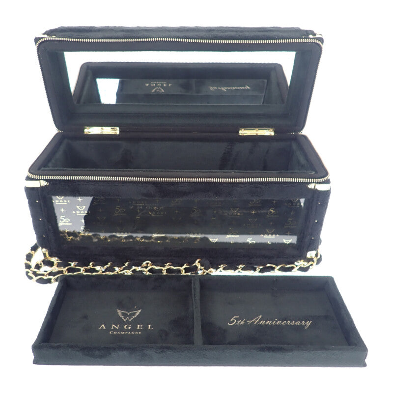 ANGEL CHAMPAGNE NV ブリュット ブラック ファージップタイプ お酒 12.5% 750ml 日本上陸5周年記念モデル シャンパン ブラック【中古】【Sランク】